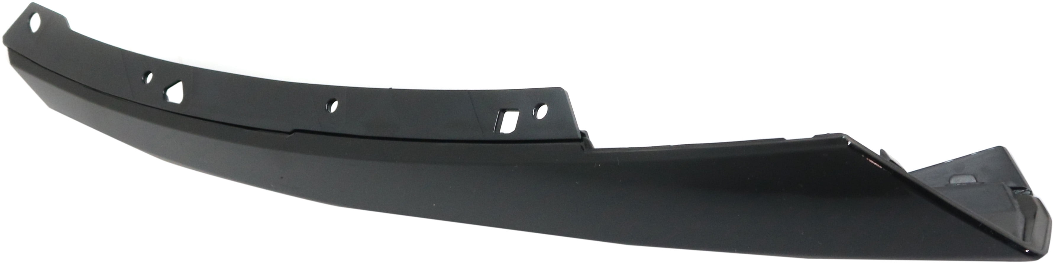 Grille Trim Compatible with 2017-2021 Honda Civic Right Passenger Painted Black