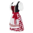 thumbnail image 2 of Grebrafan Oktoberfest Women Wench German Dirndl Dresses Traditional L, 2 of 8