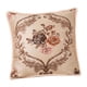 thumbnail image 1 of Funda de cojín decorativa de lujo con bordado floral estilo europeo, 48 unidades Estilo G, 1 of 9