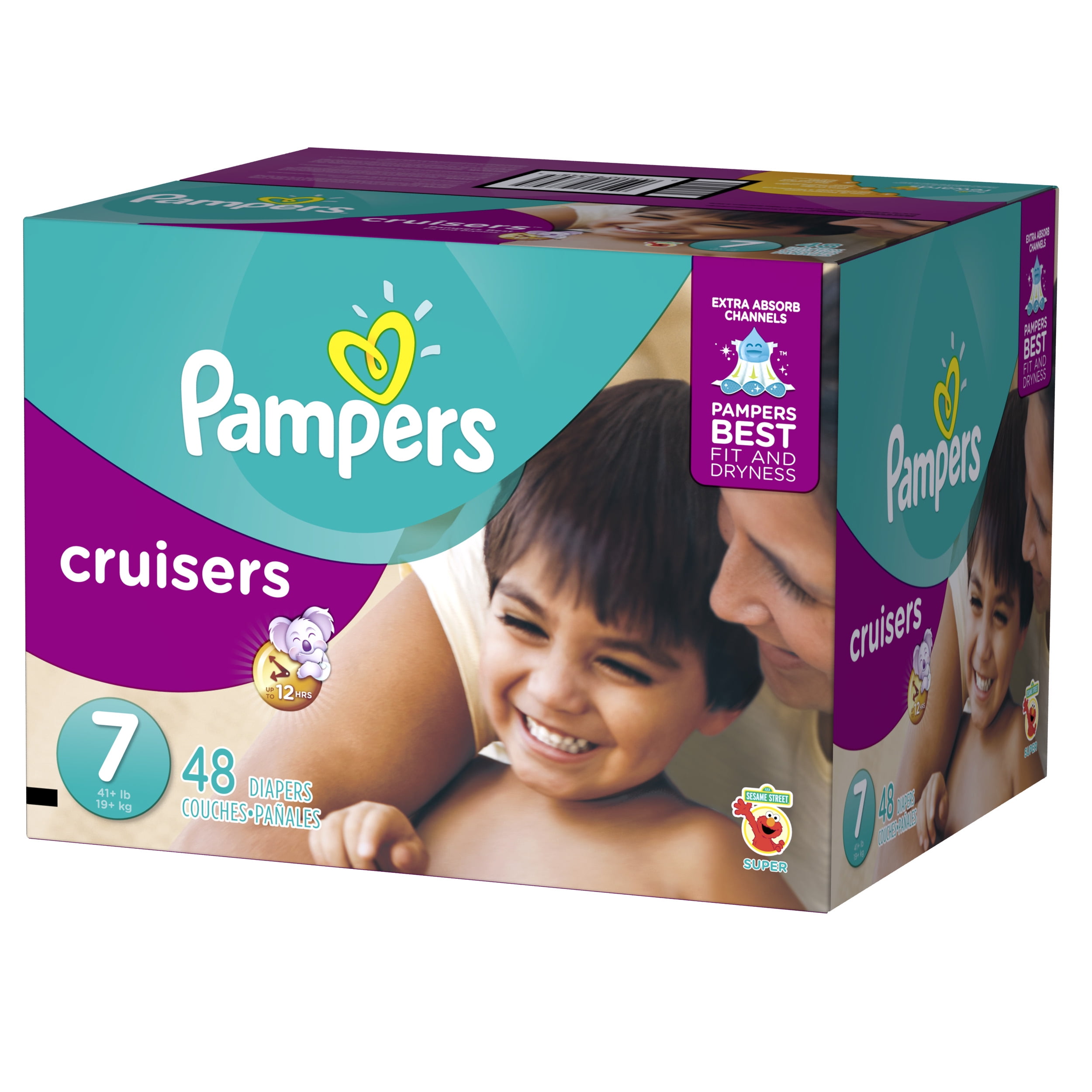 Pampers Cruisers Diapers Size 7 44ct BrickSeek