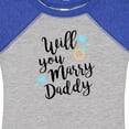 thumbnail image 4 of Inktastic Will You Marry Daddy-ring Boys or Girls Baby Bodysuit, 4 of 5