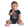 thumbnail image 4 of Official Icee Vintage Polar Bear Logo Romper Boys or Girls Infant Baby Brisco Brands 12M, 4 of 6