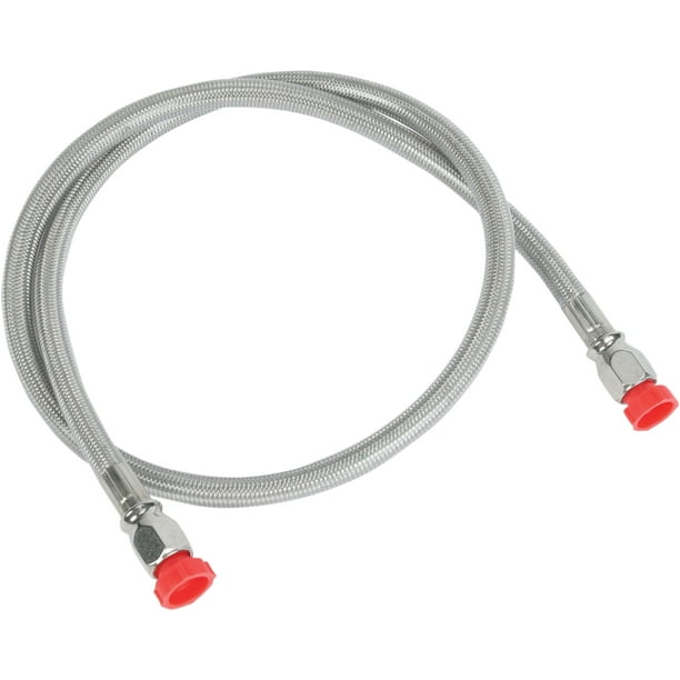 Goodridge 83332 Universal Brake Hose Clear Coat With Stainless Steel