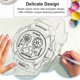 thumbnail image 3 of SYNOKE 9034 Reloj deportivo elegante para niños Reloj de pulsera digital multifuncional con LED luminoso/indicación de semana y fecha Reloj, 3 of 8