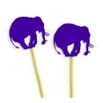 thumbnail image 2 of Darling Souvenir, Elephant Shape Cupcake Toppers, Birthday Party/ Baby Shower Dessert Decorations - Pack Of 20, 2 of 3