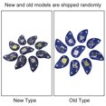 thumbnail image 4 of Waterproof  Club Putter Head Cover, PU Leather Stable 9PCS  Head Cover, For  Clubs Bleu, 4 of 8