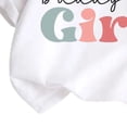 thumbnail image 5 of WQNVRNR Girls Summer Short Sleeve Tee- Crewneck Casual Printed Cotton Cute T Shirt White Size 5, 5 of 6