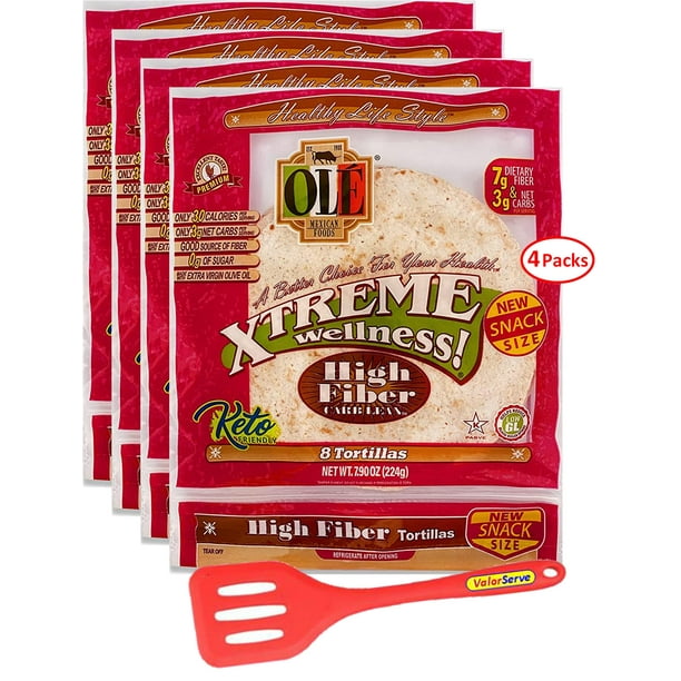 Olé Xtreme Wellness® Snack Size High Fiber Tortillas 3g Net Carbs