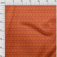 thumbnail image 2 of oneOone Cotton Poplin Fabric Geometric & Floral Block Printed Craft Fabric BTY 42 Inch Wide, 2 of 4