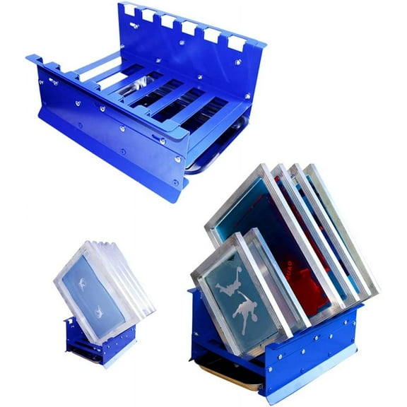 TECHTONGDA Screen Frame Drying Rack Drainer Rack for Silk Screen Printing Frame Holder Adjustable