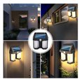 thumbnail image 4 of TopLLC Solaire Lumière 3 Vitesses Réglable Mur Extérieur LED Solaire Lumière Extérieure IP65 Sans Fil Solaire Projecteur Approprié pour Porche Jardin Terrasse Voie Solaire, 4 of 8