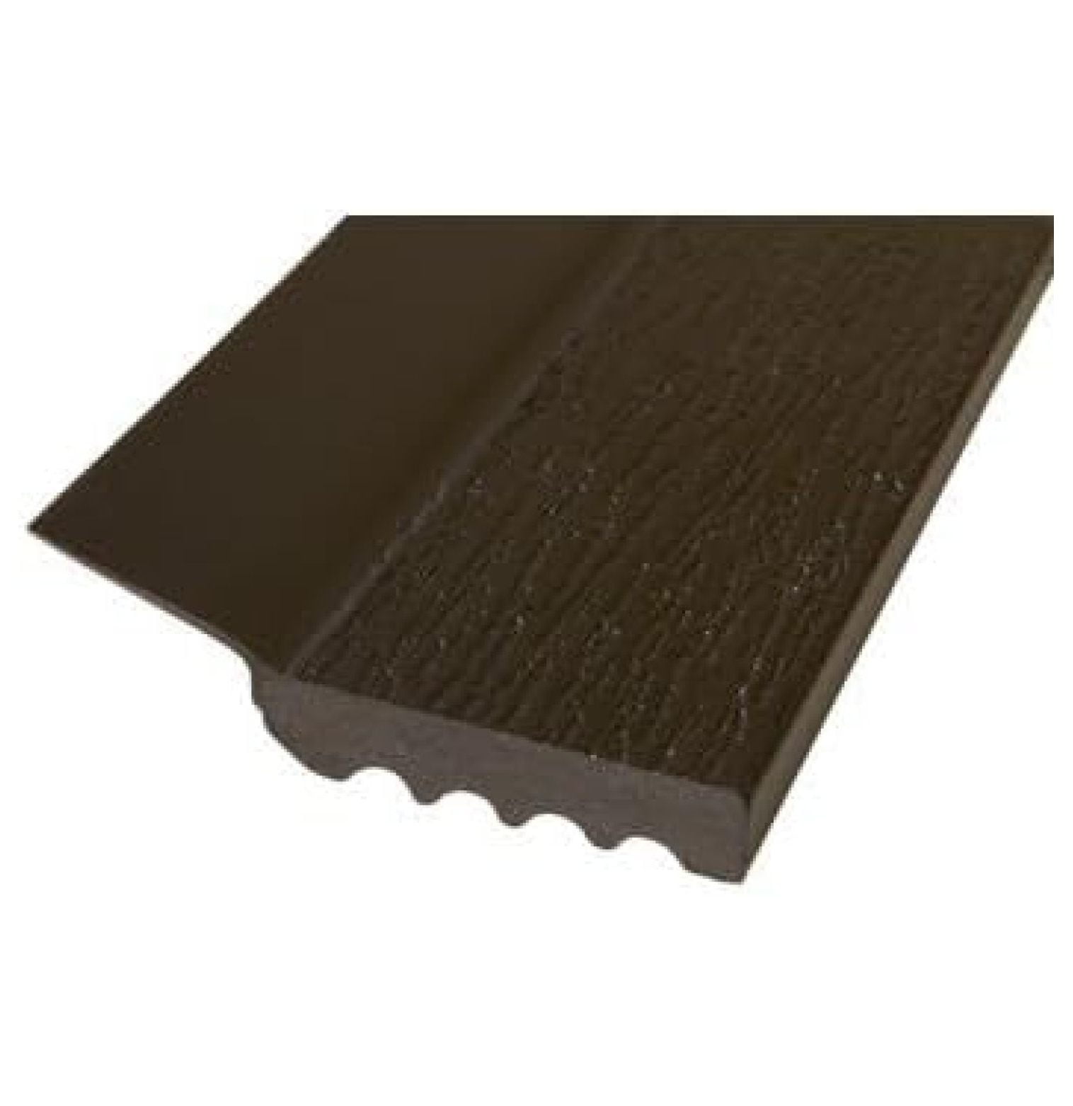 Randall Manufacturing V-37, 7-Feet Dual Vinyl Garage Door Seal for Top or Sides (Brown)