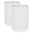 thumbnail image 6 of TABLZONE Bathroom Toothbrush Holders White PP Material, Safe Smooth Design, Water Resistant, 2-Pack Mugs for Toothbrush Storage, 6 of 11