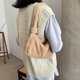 thumbnail image 1 of Bolso de hombro de felpa de invierno Colcomx para Mujer Bolso mullido piel sintética Caqui, 1 of 8