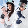 thumbnail image 3 of Guantes de esquí para hombres y mujeres, bicicletas eléctricas de invierno, guantes cálidos y gruesos a prueba de viento con pantalla táctil, 3 of 6