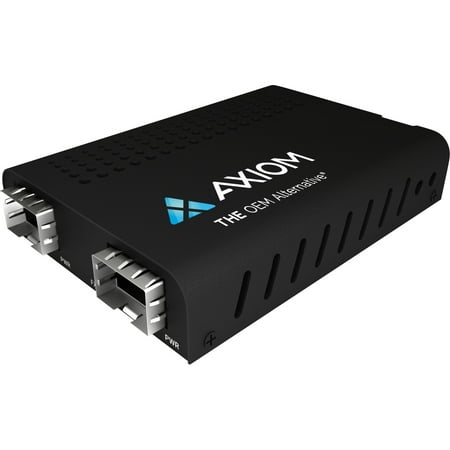 UPC: 0840177840548 | Axiom Mini 10Gbs SFP+ to SFP+ (OEO) Optical Mode Converter