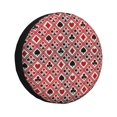 thumbnail image 1 of Fotbe Poker Funda de Llanta de Repuesto con Estampado, Engrosada, Ajuste Universal para Jeep, Remolque, RV, SUV, Camión-16 inch, 1 of 6