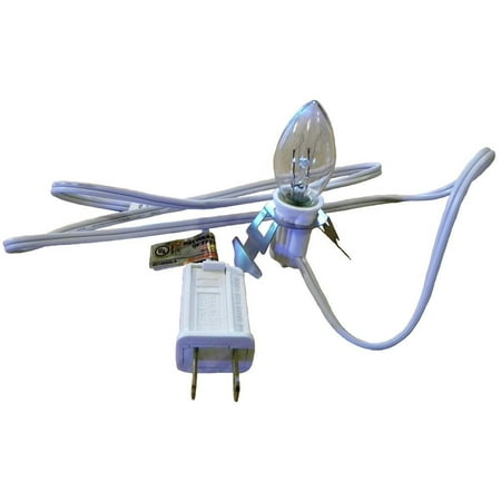 - General Foam CA36 Candelabra Replacement Cord with Light Bulb Blow Mold, By General Foam Plastics