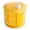 Yellow, variant on Versatile Plastic Dipping Dishes Set for Hot Pot and Barbecue, Household and Commercial Use, Includes 5 Small Condiment Bowls for Sauces and Toppings