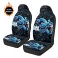 thumbnail image 4 of Uorisanigo Car Seat Cover Fluffy Fur Seat Covers 2-Pack Soft Boho Sea Turtle Seats Cushions Universal Fits Most Cars SUVs, Automotive Interior Accessories, Coral Velvet Cloth, 4 of 7