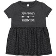 thumbnail image 3 of Inktastic Grammy Valentine Grandchild Girls Baby Dress, 3 of 5