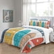 thumbnail image 3 of Cubierta de edredón Conjuntos de ropa de cama de buceo Cómodas cubiertas de almohadas Poliéster Fibra Decoraciones de cumpleaños Conjunto de colchas para dormitorio l 3 piezas Eigraketly HA011565-12, 3 of 7