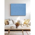 thumbnail image 4 of Blue Burlap Texture Wall Art for Living Room, Canvas Picture Wall Decor for Bathroom Bedroom, Farmhouse Vintage Blue Painting Artwork for Office Kitchen Hallway Dining Room Home Decorations 20"x24", 4 of 8