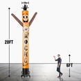 thumbnail image 2 of Mocha Inflatable Tube Man Wacky Wavy Dancing Guy for Outdoor Decoration Advertising Business Promotion (Blower Not Included), 2 of 8