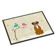 thumbnail image 1 of Caroline's Treasures Christmas Presents between Friends Bóxer llamativo para interior o exterior Alfombrilla 18x27 BB2588MAT 18 x 27 Multicolor Caroline's Treasures BB2588MAT, 1 of 1
