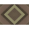 thumbnail image 1 of Ahgly Company Machine Washable Indoor Rectangle Transitional Chocolate Brown Area Rugs, 7' x 10', 1 of 7