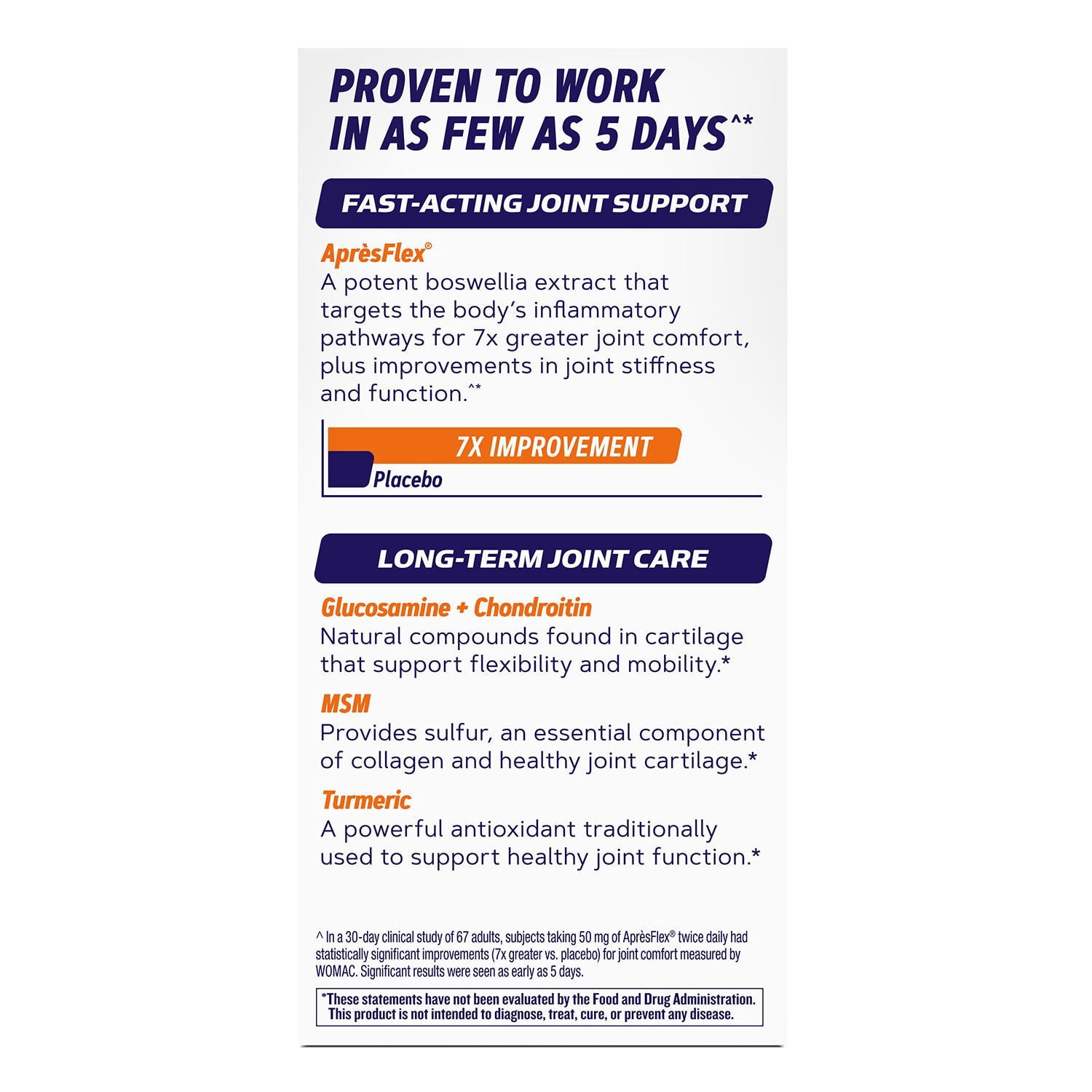 GNC TriFlex Fast-Acting 2.0, Improves Joint Comfort and Stiffness, Clinical Strength Doses of Glucosamine/Chondroitin and Boswellia- Plus Turmeric, 240 Caplets