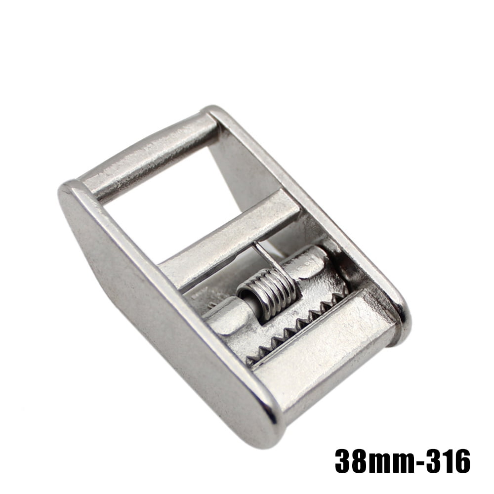 HXAZGSJA bing Tensioner Stainless Steel Cam Flap Buckles Press Cam