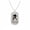 Silver Aquarius, variant on Men's Women's Stainless Steel Hip Hop Dog Tag Zodiac Pendant Astrology Constellation Necklace Silver Pisces
