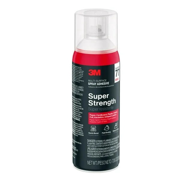 3M Super 77 Multi-Surface Super Strength Spray Adhesive 7.35 oz