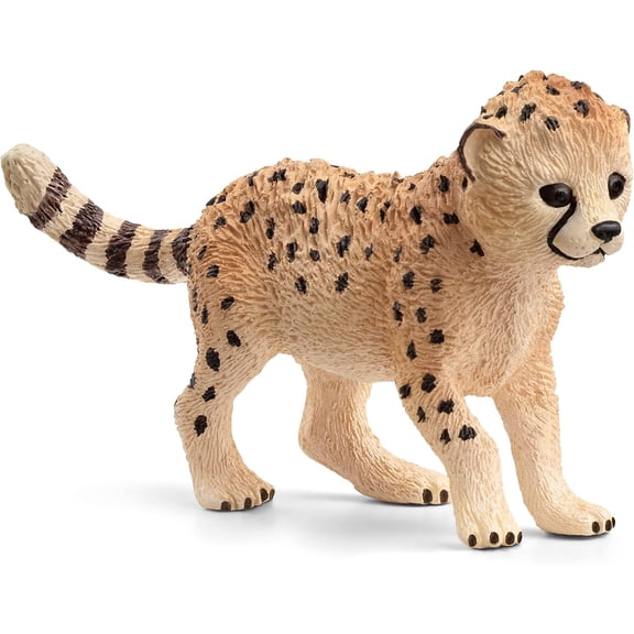 Wild Life - Wild Animal Safari Toys for Boys and Girls, Cheetah Cub Toy Figurine, Ages 3 