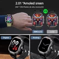 thumbnail image 3 of Amoled Reloj Inteligente Hombres Smart Watch Bluetooth Ip68, 3 of 8