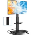 thumbnail image 1 of Soporte para TV River Sleek Rolling con toma de corriente para televisores de 32 a 70 pulgadas, 1 of 9