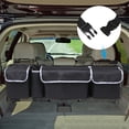 thumbnail image 3 of Flmtop Car Rear Seat Multi Pockets Sundry Storage Bag Vehicle Trunk Accessory Organizer, 3 of 7