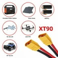 thumbnail image 5 of FVH XT90 Male to Male 10AWG Extension Cable Connector for RC Battery Portable Power Station Solar Panel, 5 of 8