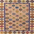 thumbnail image 1 of Ahgly Company Indoor Square Abstract Chestnut Brown Abstract Area Rugs, 3' Square, 1 of 6