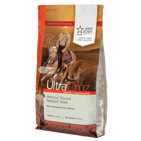 UPC: 0810500028479 | UltraCruz Equine Selenium Supplement for Horses  10 lb  pellet (80 day supply)
