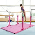thumbnail image 2 of Costway Horizontal Train Bar W/ 4'x8'x2'' Gymnastics Mat 4 Folding Panel Exercise Fitness, 2 of 11