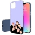thumbnail image 1 of TalkingCase Slim Case for Apple iPhone 14 Pro, Slim Thin Gel Tpu Cover, KPOP Bangtan 9 Print, Light Weight, Flexible, Soft, Anti-Scratch, Printed in USA, 1 of 7