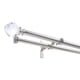thumbnail image 4 of cortinero de doble barra metal plata 3.04 m x 5.5 x 5.5 cm, 4 of 5