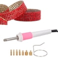thumbnail image 3 of Hot Fix Applicator Semi Automatic 7 Tips Iron Rings Quick Heating for DIY Creators and Craft, 3 of 7