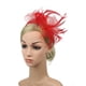 thumbnail image 2 of Diadema de s para mujer, , accesorio para el cabello con lazo de malla, combina con todos tus disfraces y maquillaje - rojo, tal se describe Sunnimix Sombrero de la venda de las mujeres, 2 of 8
