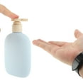 thumbnail image 3 of Unique Bargains 3 Pcs Travel Container Set Compact Plastic Travel Bottles Set 260ml Blue Green, 3 of 5