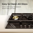 thumbnail image 4 of FOTILE Tri-Ring Series 30 Inch Pro Gas Cooktop with 40K total BTU on 4 Burners, 4 of 5