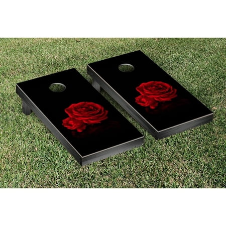 Roses Themed Cornhole Bag Toss Game Set