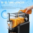 thumbnail image 4 of Hivroo 90-oz Slushie Machine– Frozen Drink Machine, No Ice Needed, Auto-Clean, 7 Presets, Dishwasher Safe, 4 of 10